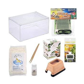 Amazon | フード付き レオパ飼育セット 爬虫類 ヒョウモン